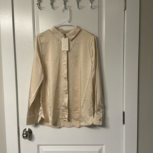 NWT target satin shirt